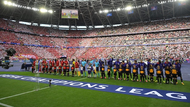Arsenal und Paris Saint-Germain duellierten sich im Champions-League-Finale.