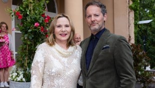 „Sex and the City“-Star Kim Cattrall kam gemeinsam mit ihrem Ehemann Russell Thomas zur ...