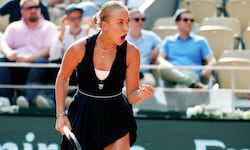 Anastasia Potapova sorgt für eine Überraschung in Paris.