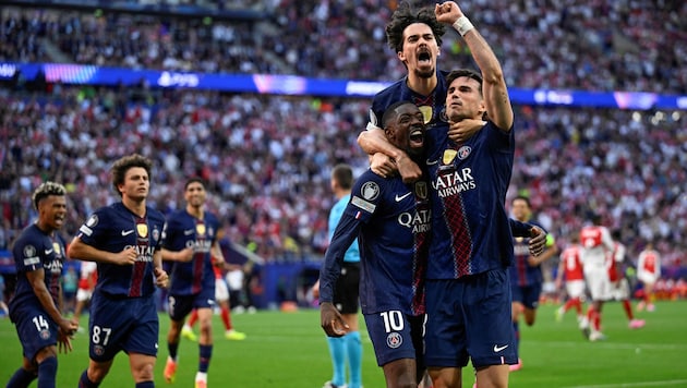 PSG defends its Champions League title against Arsenal.