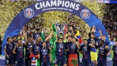 Riesengroßer Jubel bei PSG: Die Franzosen holen erneut die begehrte Champions-League-Trophäe.