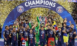 Riesengroßer Jubel bei PSG: Die Franzosen holen erneut die begehrte Champions-League-Trophäe.
