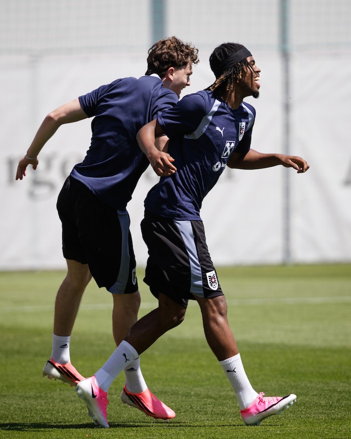 Paul Wanner und Carney Chukwuemeka