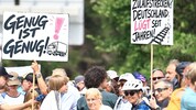Tausende Teilnehmer kamen zur Brenner-Demo am Samstag.