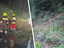 Feuerwehrkräfte im Dauereinsatz: Am Samstag mussten hunderte Alarmierungen nach der ...
