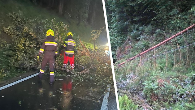 Feuerwehrkräfte im Dauereinsatz: Am Samstag mussten hunderte Alarmierungen nach der ...