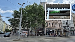 Die Polizei stellte nach der Gewalttat in der Taborstraße ein Klappmesser sicher.