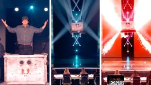Schockmoment für Jury und Publikum – mit einem lauten Knall explodierte die Box und Fab Fox ...