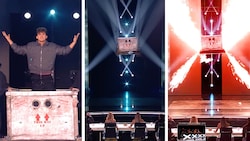 Schockmoment für Jury und Publikum – mit einem lauten Knall explodierte die Box und Fab Fox ...