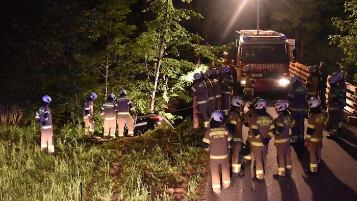 41 ehrenamtliche Einsatzkräfte waren vor Ort.