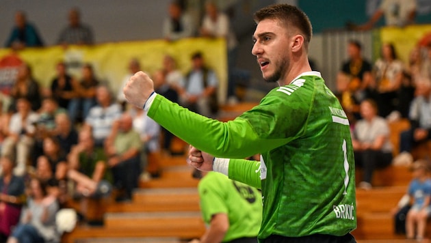 Bregenz-Goalie Berin Brkic war ein sicherer Rückhalt für sein Team.