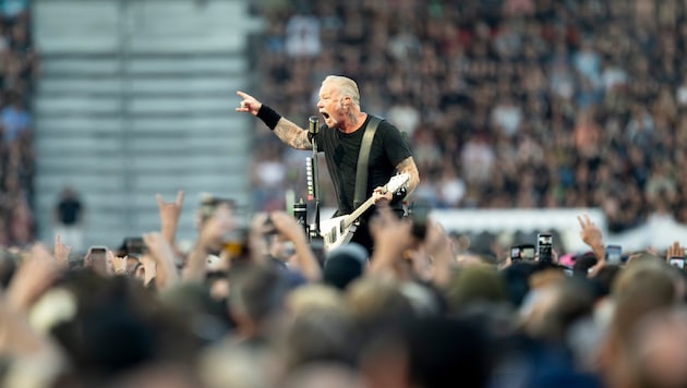Mit 62 noch voll im Saft: James Hetfield
