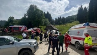 Rund 400 Besucher mussten am Sonntagnachmittag vom „Wilden Berg“ evakuiert werden.