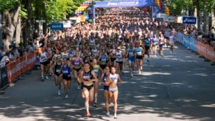 Über 31.000 Läuferinnen waren im Prater unterwegs.