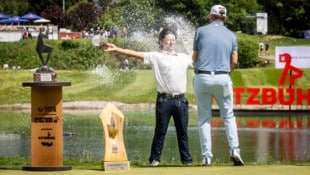 Bernd Wiesberger duschte Sieger Kota Kaneko.