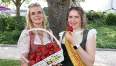 Queen Ines (re.) und Kronprinzessin Lara.
