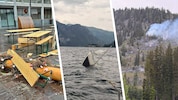 Heftige Gewitter, Starkregen und Sturmböen sorgten am Sonntag österreichweit für hunderte ...