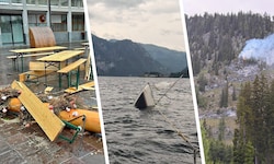 Heftige Gewitter, Starkregen und Sturmböen sorgten am Sonntag österreichweit für hunderte ...