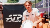 Lukas Neumayer gewann das Challenger-Turnier in Vicenza.