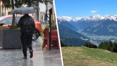 Immer wieder wird es regnen, aber auch sonnige Tage wird es diese Woche geben.