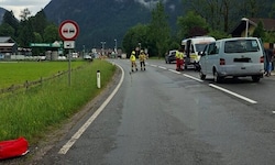 Die Freiwillige Feuerwehr unterstützte bei dem Rettungseinsatz. 