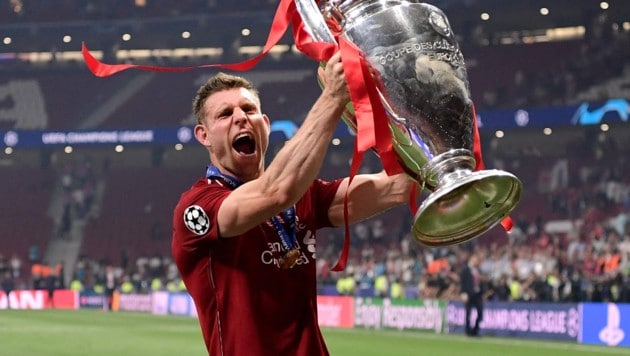 James Milner gewann mit Liverpool die Champions League. 