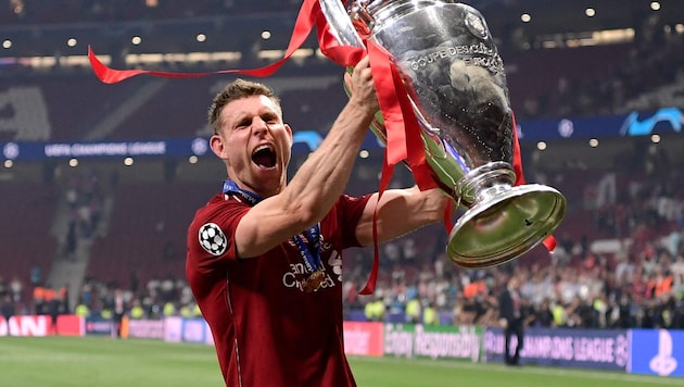 James Milner gewann mit Liverpool die Champions League.
