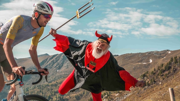 Die Kulisse, in der der Kärnten-Radmarathon über die Bühne geht, ist wirklich „teuflisch“ schön. ...