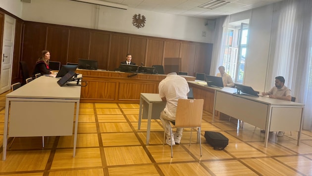 Prozess um schwere Gewalt in der Ehe am Landesgericht Klagenfurt.