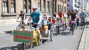 Fahrraddemo für sichere Schulwege