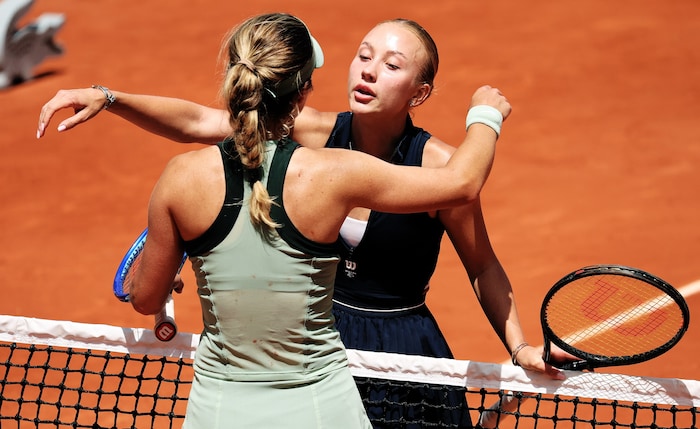 Anastasia Potapova gab sich als faire Verlierin.