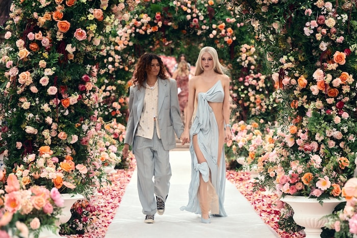 Zendaya und Hunter Schafer in der dritten Staffel