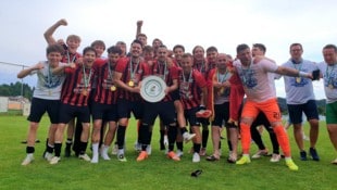 Hausmannstätten sicherte sich in der Gebietsliga Mitte Titel und Aufstieg!