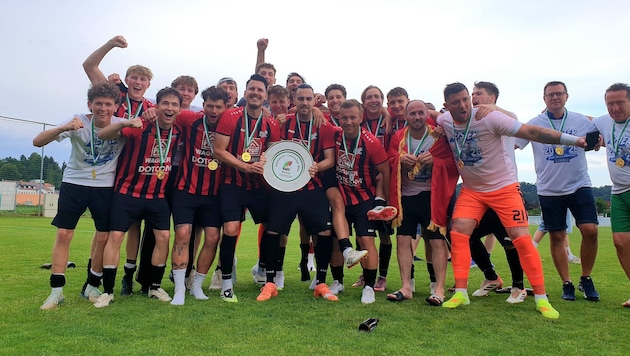 Hausmannstätten sicherte sich in der Gebietsliga Mitte Titel und Aufstieg!