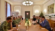 Beim ersten Bürgermeistertreffen des Militärkommandos NÖ tauschten sich 14 Ortschefs über die ...