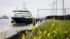 Das Schiff wurde tagelang in Rotterdamm gereinigt.