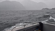 Eine heftige Unwetterfront zog am Sonntagnachmittag über das Salzkammergut.