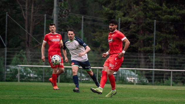 Erdim Demircioglu (r.) und Co. besiegten Wipptal mit 1:0
