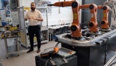 Studiengangsleiter Ali Aburaia von der FH Technikum Wien empfing die „Krone“ im mit ...