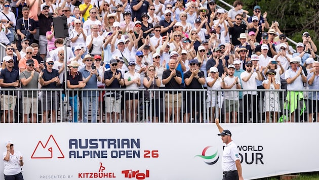 Sepp Straka erinnerte die Stimmung bei den Austrian Alpine Open in Kitzbühel an den Ryder Cup.