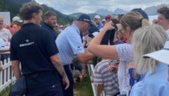 Sepp Straka brauchte zuletzt in Kitzbühel Security-Mitarbeiter, weil die Begeisterung um ihn so ...