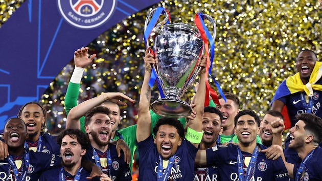 Paris St-Germain gewann Samstag in Budapest zum zweiten Mal in Folge die Champions League.