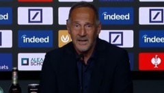 Adi Hütter wurde heute als neuer Trainer von Eintracht Frankfurt vorgestellt.
