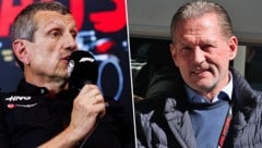 Jos Verstappen (re.) hat kein gutes Wort für Günther Steiner übrig.