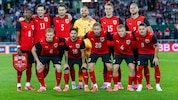 Mit dieser Elf startete Österreich gegen Tunesien in den letzten WM-Test.