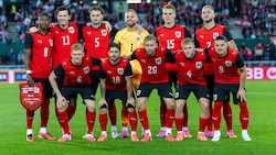 Mit dieser Elf startete Österreich gegen Tunesien in den letzten WM-Test.