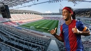 Spektakulär! Im September läuft Ronaldinho im Klagenfurter Stadion auf.