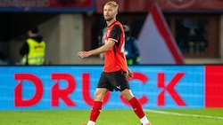 Konrad Laimer wurde im Testspiel mit Glatt-Rot vom Feld gestellt.