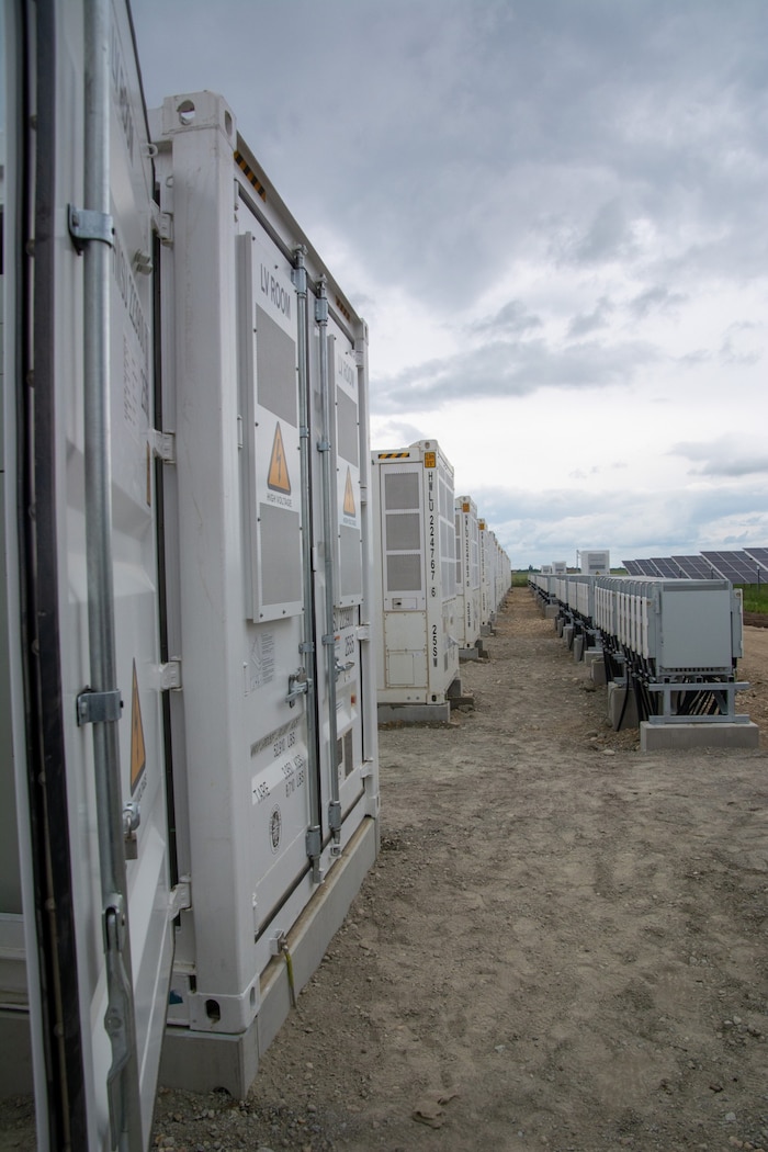 Die Batteriespeicher sind eine große Innovation.