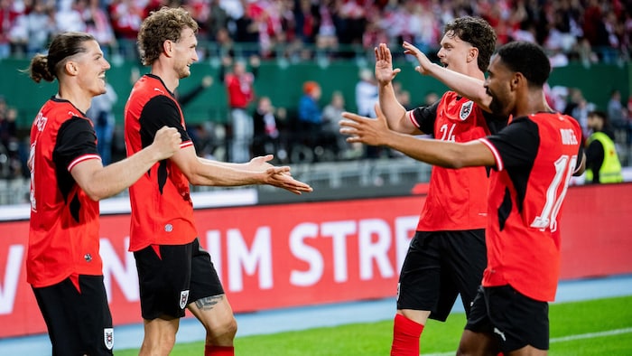 Österreich wird laut den Forschern die K.o.-Phase erreichen. Die Chancen auf den WM-Titel sind ...